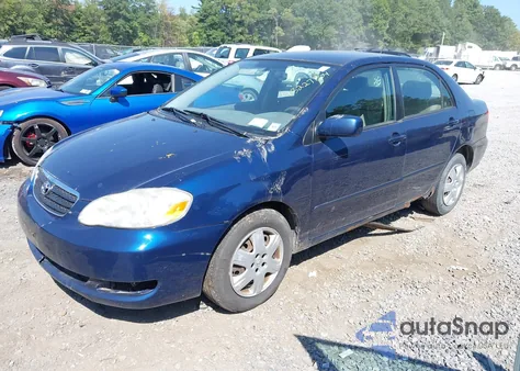 2005 Toyota Corolla Le из США, поврежденный, VIN 2T1BR32E35C552324